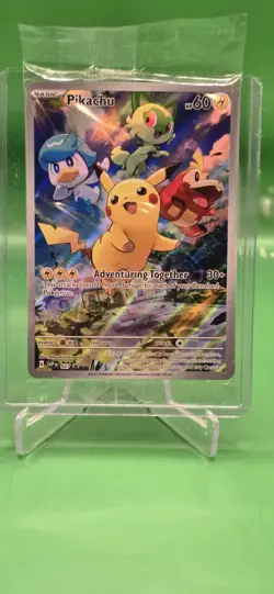 Pikachu SVP027 SVP Black Star Promos - English Pokemon SV SEALED! - Image 3