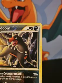 Houndoom - 5/90 - League Promo - Crosshatch Reverse Holo- Pokemon TCG - Image 5