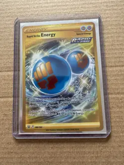 2021 Pokemon SWSH Battle Styles 182/163 Rapid Strike Energy - Image 2