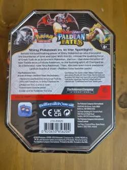 Pokémon TCG Paldean Fates Tin Charizard Ex 4 Pokemon Booster Packs New Sealed - Image 10