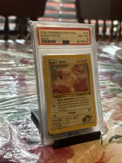 Pokémon TCG Koga's Ditto 10/132 Gym Challenge Holo Rare PSA 10 - Image 2
