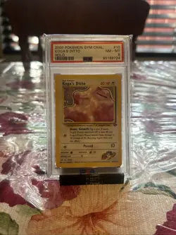 Pokémon TCG Koga's Ditto 10/132 Gym Challenge Holo Rare PSA 10 - Image 4