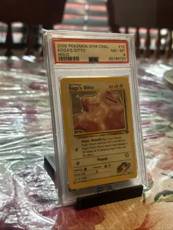 Pokémon TCG Koga's Ditto 10/132 Gym Challenge Holo Rare PSA 10 - Image 5