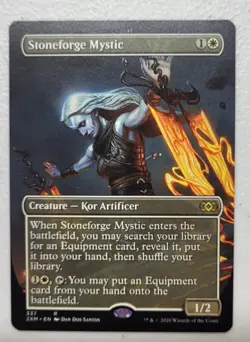 Stoneforge Mystic (Borderless) - Double Masters (2XM) MTG - Magic the Gathering - Image 1