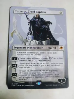 Tezzeret, Cruel Captain (Borderless)NM[Edge of Eternities 287] Magic MTG-inHand  - Image 2