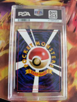 Pokemon Card Japanese Vending expansion sheet 1998 glossy PSA 8 Golbat - Image 5