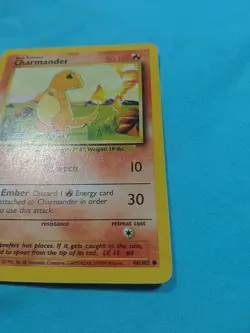 Pokemon Cards: Base Set 1st Edition Common: Charmander 46/102  - Image 3