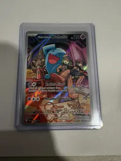 Team Rocket's Wobbuffet Pokémon Scarlet & Violet Black Star Promo #203 - Image 3