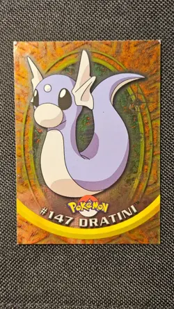 Dratini #147 - Silver Foil - Pokemon Topps Series 3 - lightly played - Image 2