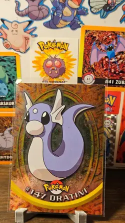 Dratini #147 - Silver Foil - Pokemon Topps Series 3 - lightly played - Image 4