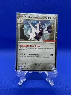 Archaludon - Gamestop Exclusive (SCR) (Rev-Holo) (Promo) (107/182) Pokémon TCG - Image 3