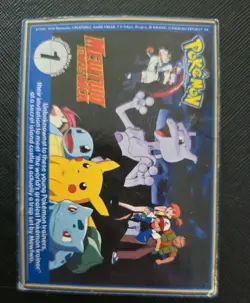 Pokemon Poketrivia 1999 Promo Card - Bulbasaur #01 - Image 2