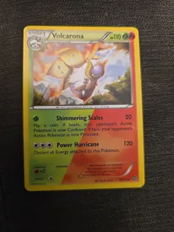 15/114 Volcarona Rare: Pokemon Trading Card Game XY-11 Steam Siege - Image 1