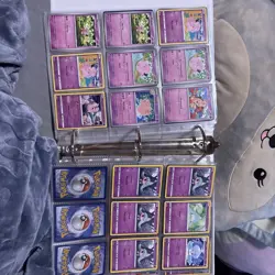 Binder Full Of Poison Type Pokémon Cards - Image 16