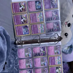 Binder Full Of Poison Type Pokémon Cards - Image 19