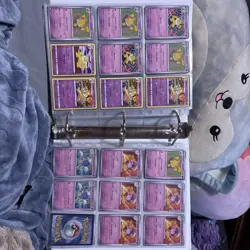 Binder Full Of Poison Type Pokémon Cards - Image 23