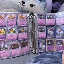 Binder Full Of Poison Type Pokémon Cards - Image 4