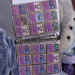 Binder Full Of Poison Type Pokémon Cards - Image 7