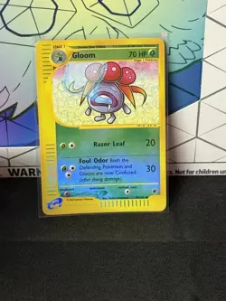 Pokémon TCG Reverse Holo Uncommon Gloom From Expedition Set 78/165 - Image 1