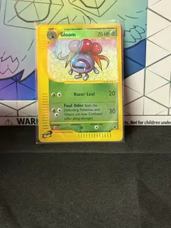 Pokémon TCG Reverse Holo Uncommon Gloom From Expedition Set 78/165 - Image 3