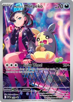 Pokemon TCG Marnie's Morpeko SVP 206 Rival Battle Deck Black Star Promo 2025 NM - Image 1