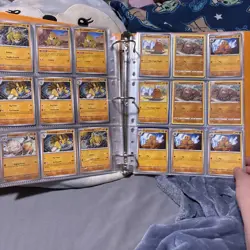 Binder With Pokemon Cards (Fighting) - Image 4