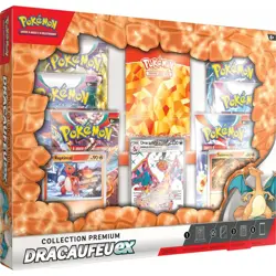 Pokemon! Set of 6 boosters Premium Collection Dracaufeu EX - French! - Image 1