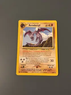 Pokemon TCG 2001 Neo Revelation: Aerodactyl 15/64 - Non-Holo Rare Card - LP/NM - Image 1