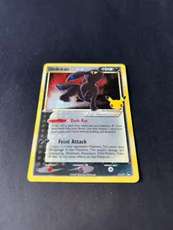 Pokemon Umbreon Gold Star Celebrations 25th Anniversary Card - PACK FRESH! - Image 4