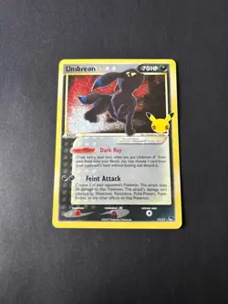 Pokemon Umbreon Gold Star Celebrations 25th Anniversary Card - PACK FRESH! - Image 7