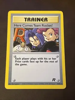 Here Comes Team Rocket! Holo 15/82 Team Rocket Pokemon TCG Vintage 2000 (NM+) - Image 1