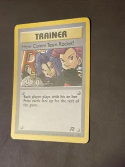 Here Comes Team Rocket! Holo 15/82 Team Rocket Pokemon TCG Vintage 2000 (NM+) - Image 6