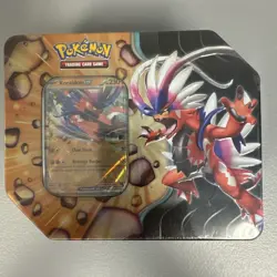 Pokemon Slashing Legends Tin Box - Koraidon ex - 5 Booster Packs- New & Sealed! - Image 1