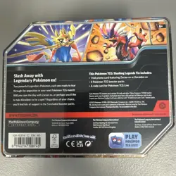 Pokemon Slashing Legends Tin Box - Koraidon ex - 5 Booster Packs- New & Sealed! - Image 2