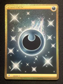 Pokemon TCG - Dark Energy 236/203 Gold Secret Rare Card Evolving Skies NM/M - Image 11