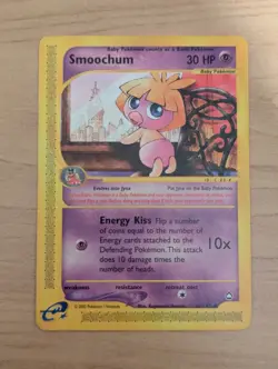 Pokémon TCG Smoochum Aquapolis 61/147 Regular Uncommon - Image 1
