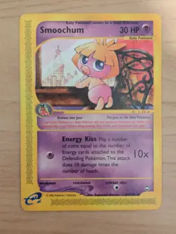 Pokémon TCG Smoochum Aquapolis 61/147 Regular Uncommon - Image 3