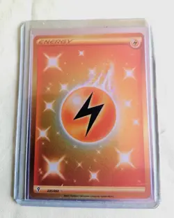 Pokemon TCG Lightning Energy 235/203 gold card mint/nm. - Image 2