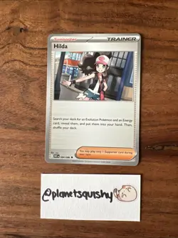Pokemon TCG - Hilda 084/086 84 - Uncommon - White Flare - NM - Image 1