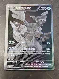 Zekrom ex Pokemon TCG Black Bolt 172/086 BWR English Mint/Near Mint - SEE PICS - Image 1