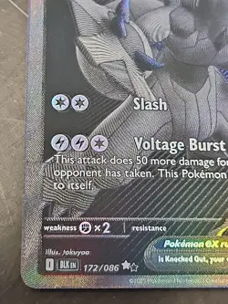 Zekrom ex Pokemon TCG Black Bolt 172/086 BWR English Mint/Near Mint - SEE PICS - Image 2