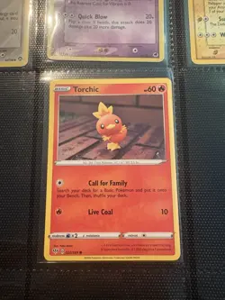 Pokémon TCG Torchic Darkness Ablaze 022/189 Regular Common - Image 1