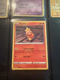 Pokémon TCG Torchic Darkness Ablaze 022/189 Regular Common - Image 3