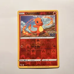 Charmander 008/078 Reverse Holo Pokemon Go Pokemon TCG Card NM - Image 3