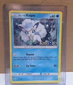 Pokemon - Alolan Vulpix - Toys-R-Us - 21/145 - SM Guardians Rising NM/VLP - Image 8
