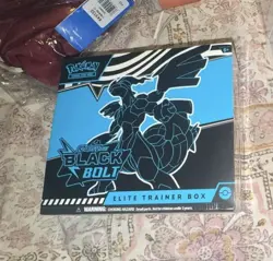 Pokemon TCG Scarlet Violet Black Bolt White Flare ETB Elite Trainer Box BULK x10 - Image 2