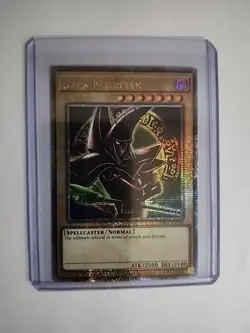 Dark Magician (Arcana) Quarter Century Secret Rare Card RA04-EN106 1st Edition - Image 1