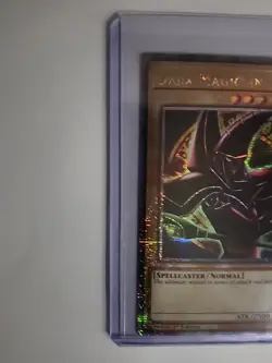 Dark Magician (Arcana) Quarter Century Secret Rare Card RA04-EN106 1st Edition - Image 2