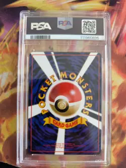 Pokemon Card Japanese Vending expansion sheet 1998 glossy PSA 9 Parasect Parasek - Image 5