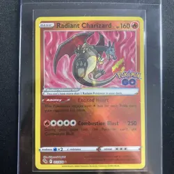 Radiant Charizard Pokemon Go 011/078 Holo Radiant Rare- PokÃ©mon TCG - Image 1